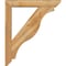 Ekena Millwork Funston Slat Rough Sawn Bracket w/ Offset Brace, Western Red Cedar, 6"W x 34"D x 40"H BKT0604X34X40FST06RWR - alternate 2